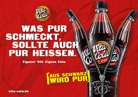 Plakat VITA COLA Pur