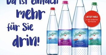 Glashäger Mineralwasser jetzt im 0,75 Liter N2-Glasgebinde