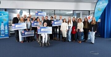 Hassia spendet mehr als 20.000 Liter Mineralwasser an karitative Organisationen