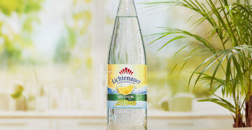 Zitronig erfrischend:  Lichtenauer erweitert karbonisierte Wasser-Plus-Range