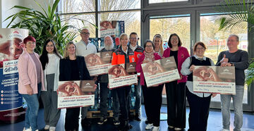 Lichtenauer spendet 23.000 Liter Mineralwasser an vier soziale Organisationen in Sachsen