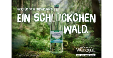 Neue Kampagne: Thüringer Waldquell setzt weiter auf Regionalität