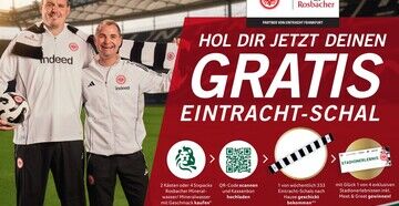 Rosbacher x Eintracht Frankfurt: Regionaler Doppelpass